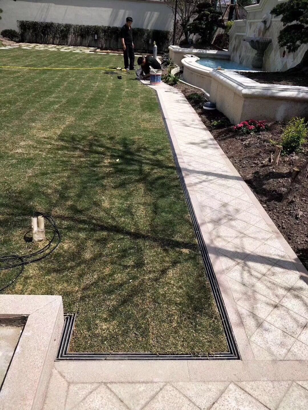 HDPE缝隙式马博在线注册施工案例